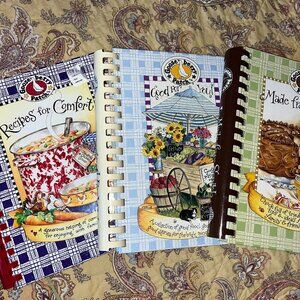 Set of 3 Gooseberry Patch Cookbooks